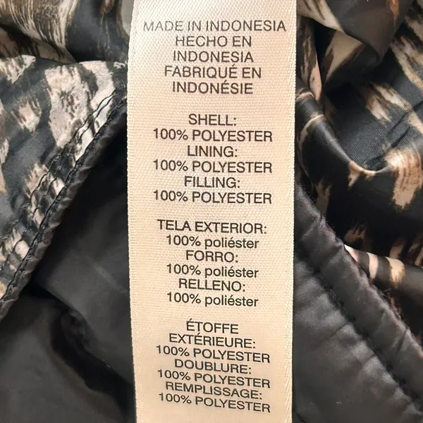 Chico's Puffer Vest XL Or 3 Black Quilted‎ - Image 8