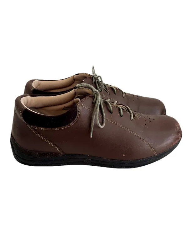 Drew Brown Leather ‘Tulip’ Orthopedic Lace Up Shoes, Size 10.5 W - Image 3
