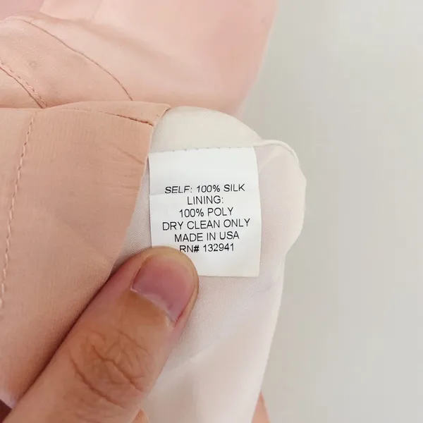 Amanda Uprichard Silk Strapless Ruffle Drawstring Romper Blush Pink Size L - Image 6