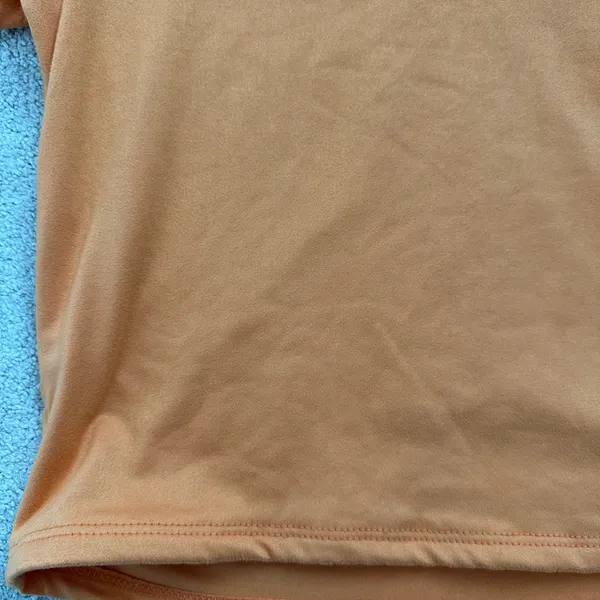 Sincerely Jules Vibrant Orange Crop Top - Image 3