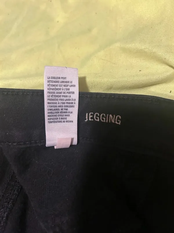 American Eagle Outfitters Women’s Black Solid Jegging Size 14 Regular - Image 9