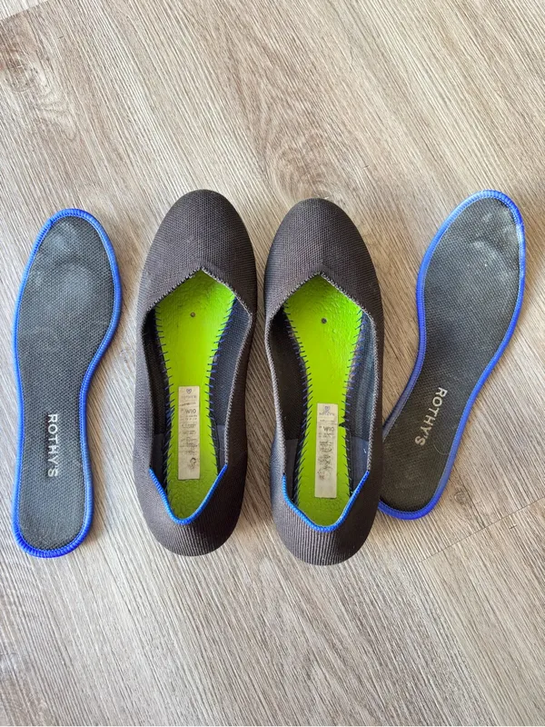 Rothys black rounded toe flat - Image 9
