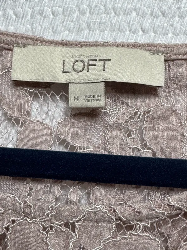 Loft lace blouse rose  - Image 2