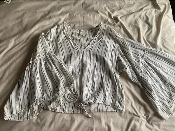 Striped blouse Size M - Image 2