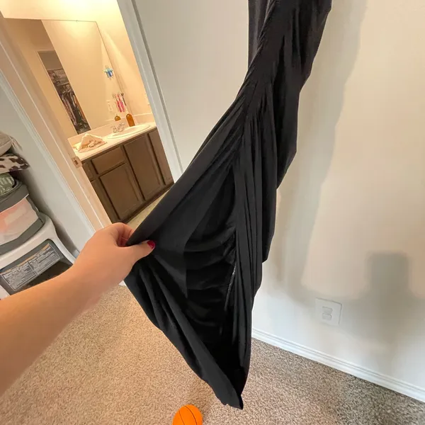 Elegant Black Zara Maxi Dress - Image 5