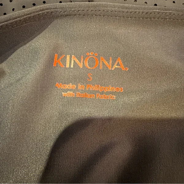 Kinona‎ Active Shorts Women’s Size Small Gray High Rise Compression Mesh Stretch - Image 5