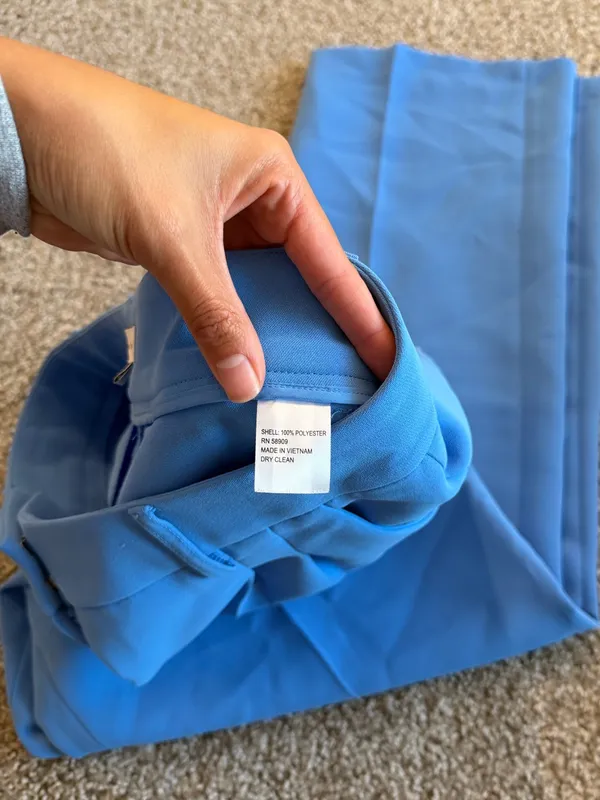 Gianni Bini tailored wide-leg trousers vibrant cornflower blue Business Casual 6 - Image 3