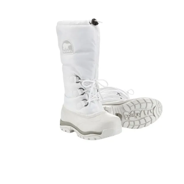 SOREL Snowlion Insulated Knee High Winter Boots Sz 9 White Cozy Stylish Durable - Image 2