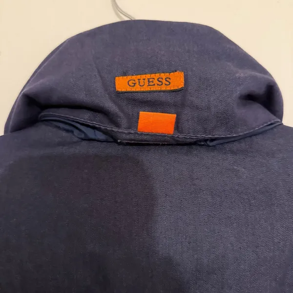 GUESS Women’s Dark Blue Puffer Jacket - Image 3
