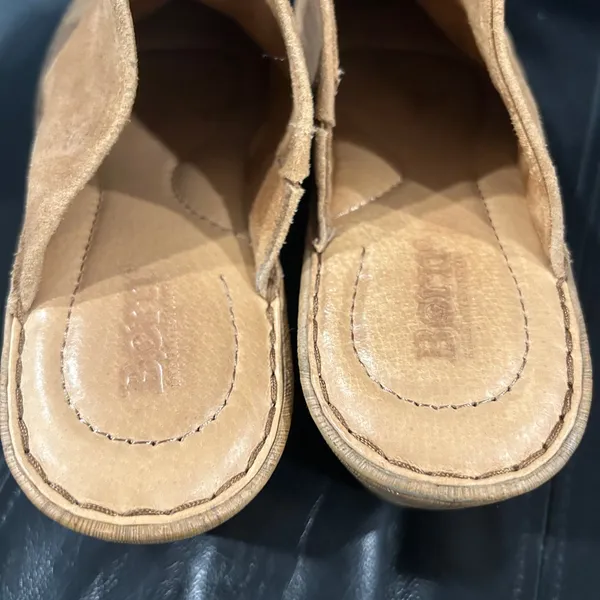 Born women’s Light Brown Suede Loafers Tan Size 10 - Image 5