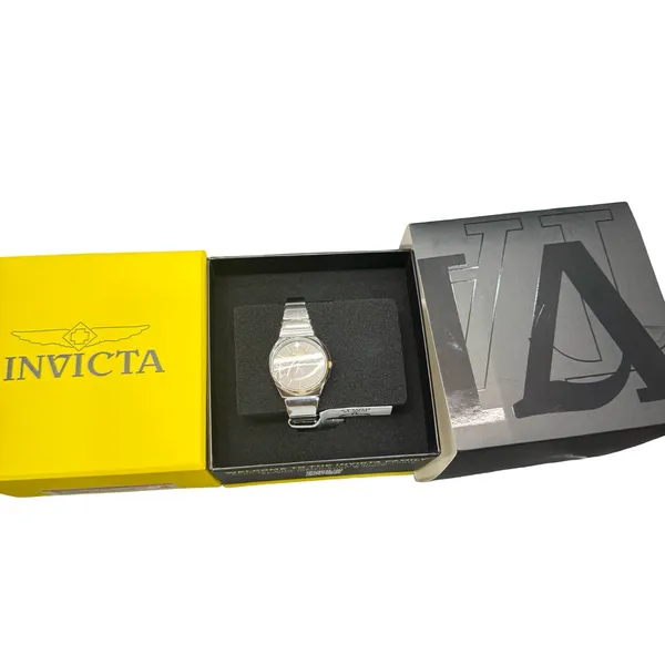 Invicta Celestial Women's 28mm Black Dial Watch Metallic Band BNIB Elegant - Image 4