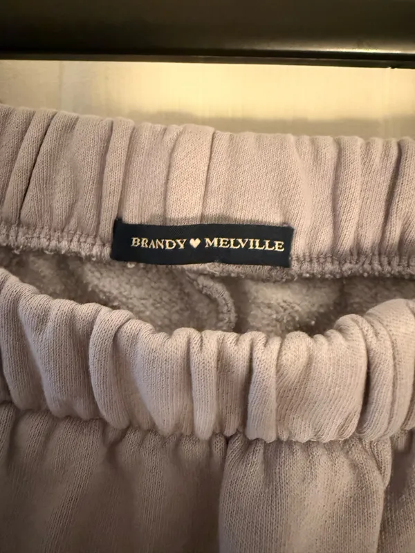 Brandy Melville Sweatpants Blue Grey - Image 3