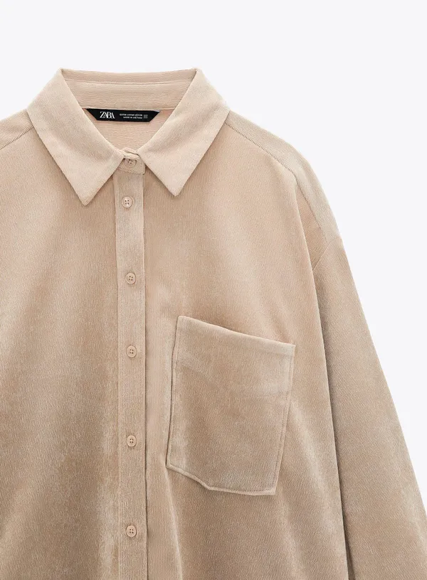 Corduroy Oversized Flannel - Image 6