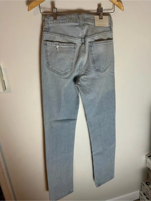 NWOT Citizens of Humanity Zurie straight leg jeans 24 - Image 4