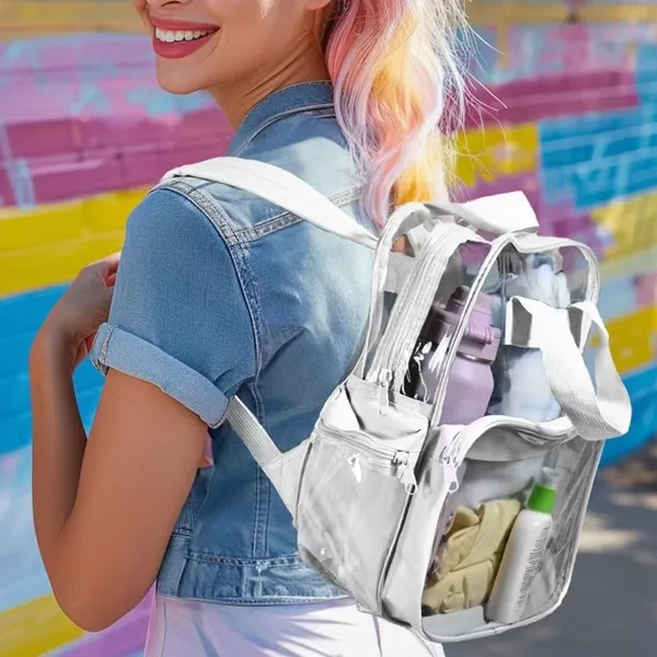 Dalix clear backpack - Image 2