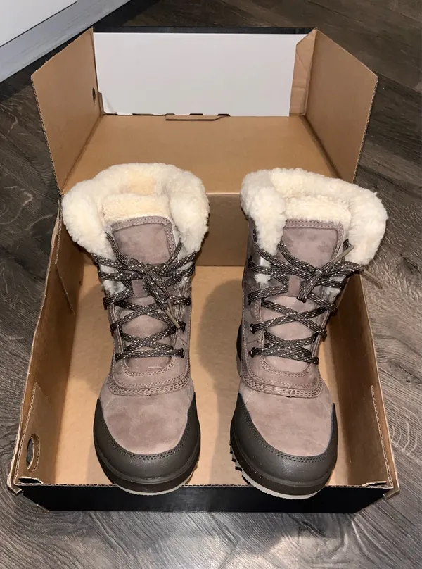 Sorel TIVOLI IV Parc waterproof taupe winter boots - Image 3