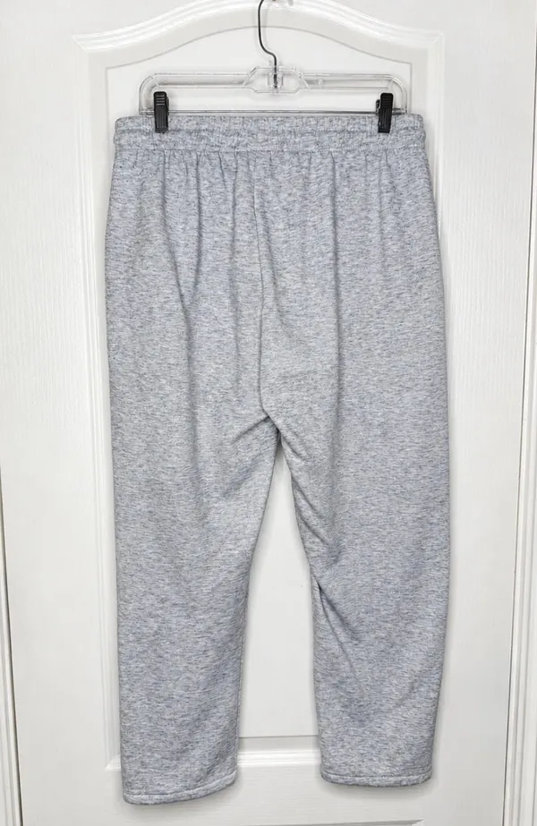 Aeropostale Peanuts Snoopy Christmas Graphic Jogger Sweatpants Heather Gray Size - Image 3