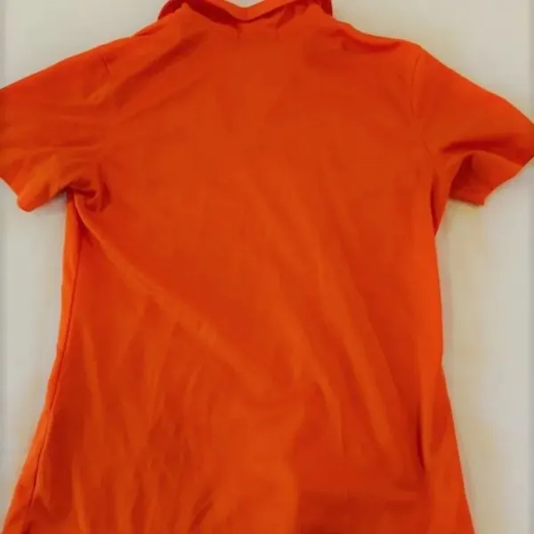 Sport-Tek The‎ Bolles School orange basketball logo polo EUC - Image 4