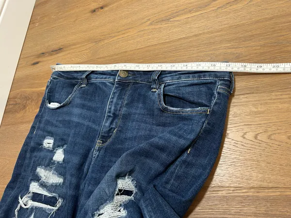 Tall/long jegging skinny jeans - American Eagle plus size 14 - Image 11