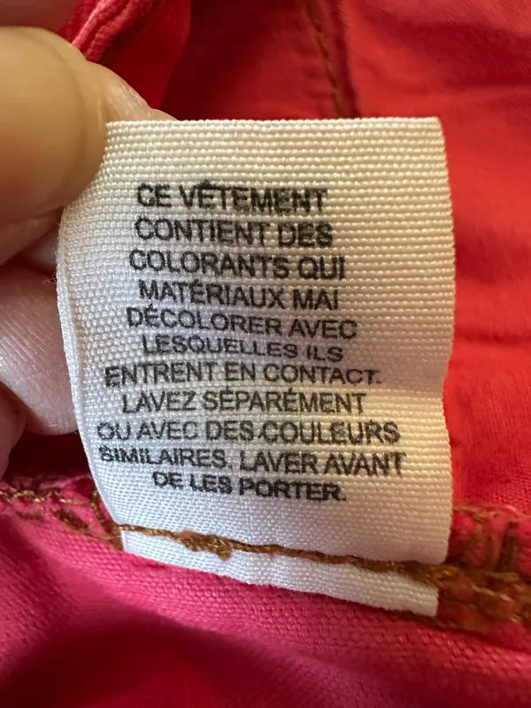 Free People Corduroy Pants W 26 Straight Pink - Image 7