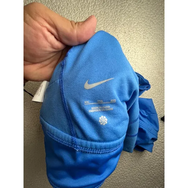 Nike Sports Bra Women's XXL Blue Plus Size Activewear Top Athleisure Sporty - Image 6