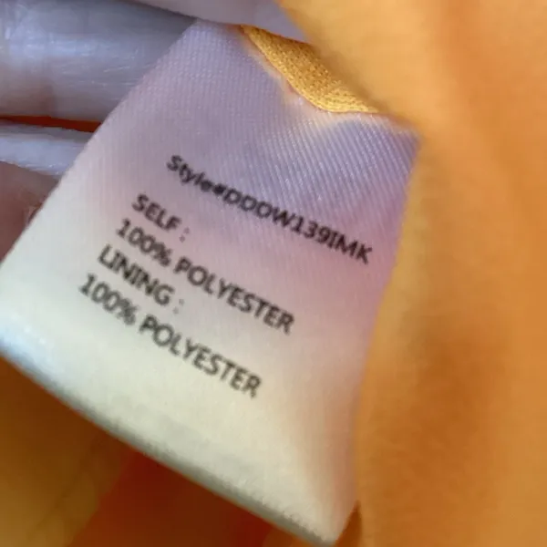 GB Orange‎ Midi Dress With Square Neckline From Dillard's - Image 4