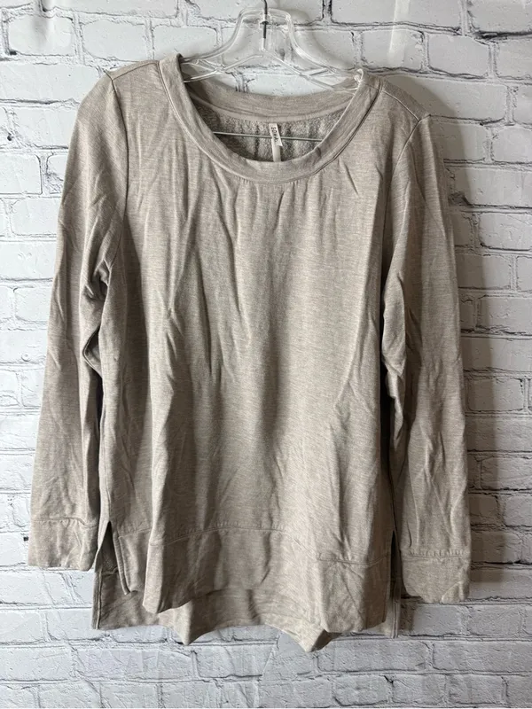 Soma Beige Crewneck Lightweight Long-Sleeve pajama set size medium - Image 14