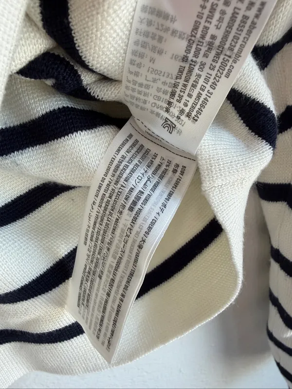 Abercrombie striped sweater preppy nautical beachy - Image 6