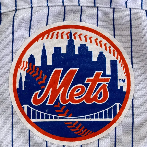 New‎ York Mets MLB Jersey Mini Purse Pinstripe Crossbody Bag Pro-FAN-ity METS - Image 2