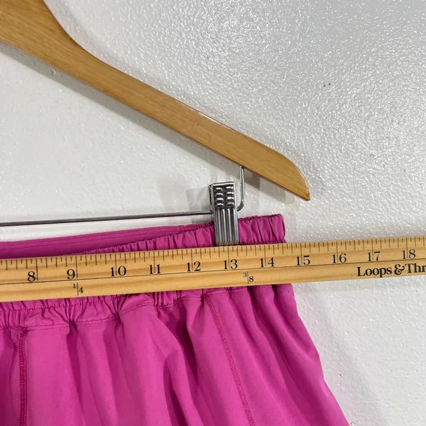 Lululemon Hotty Hot Short II HR 2.5" Women 10 Pink Lychee Running Athletic - Image 7