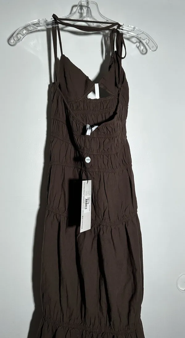 Revolve Tahlia Dress SNDYS Brown - Image 4