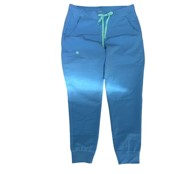 Garde Malade blue joggers scrub bottom‎ pants medium - Image 4