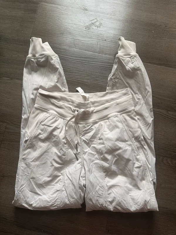 Lululemon off white dance studio pants  - Image 2