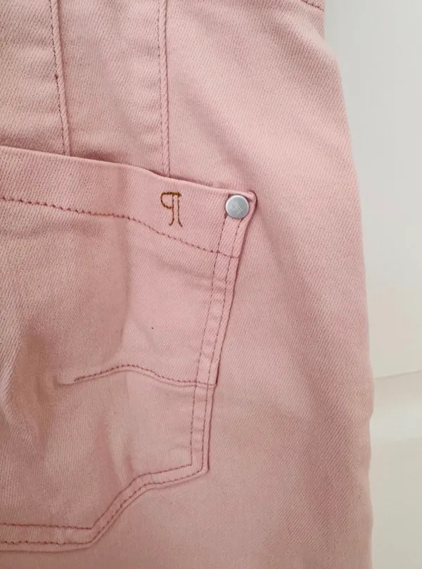 Anthropologie Pilcro The Kit Utility Romper in Pink, Size 2 - Image 9