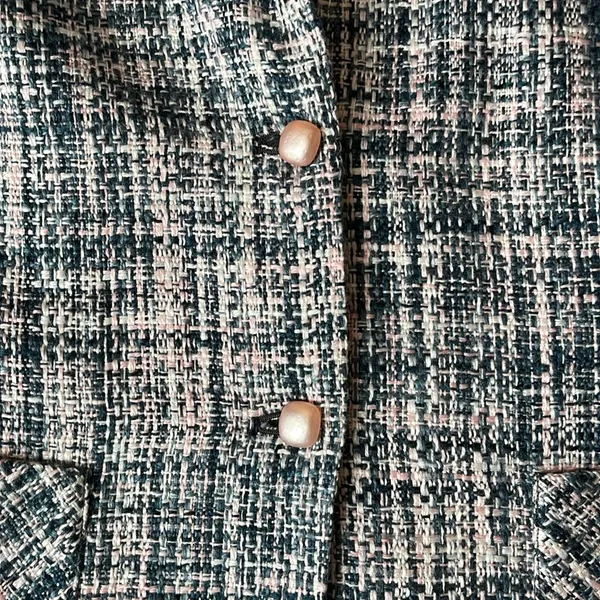 Reflections tweed blazer size 14 Pink - Image 6