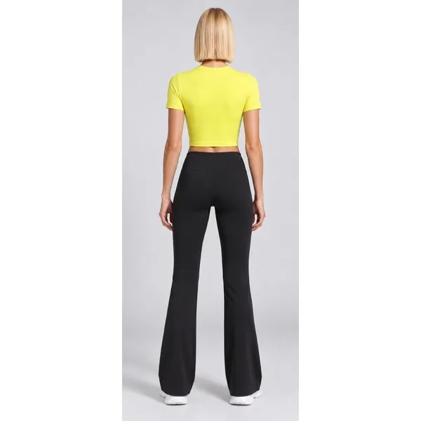 Lululemon Wundermost Ultra-Soft Nulu Cropped T-Shirt Daisy Glow XS - Image 5