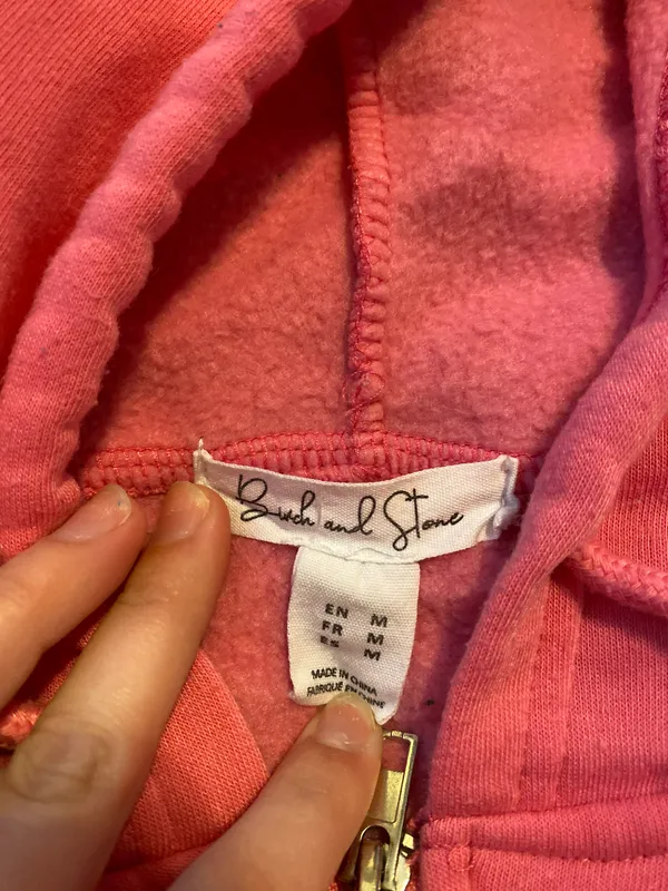 perfect angels zip up Pink Size M - Image 4