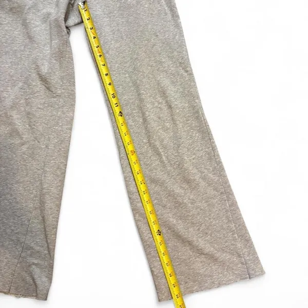 Vintage Y2K Aeropostale Gray Low Rise Wide Leg Sweatpants - Image 4