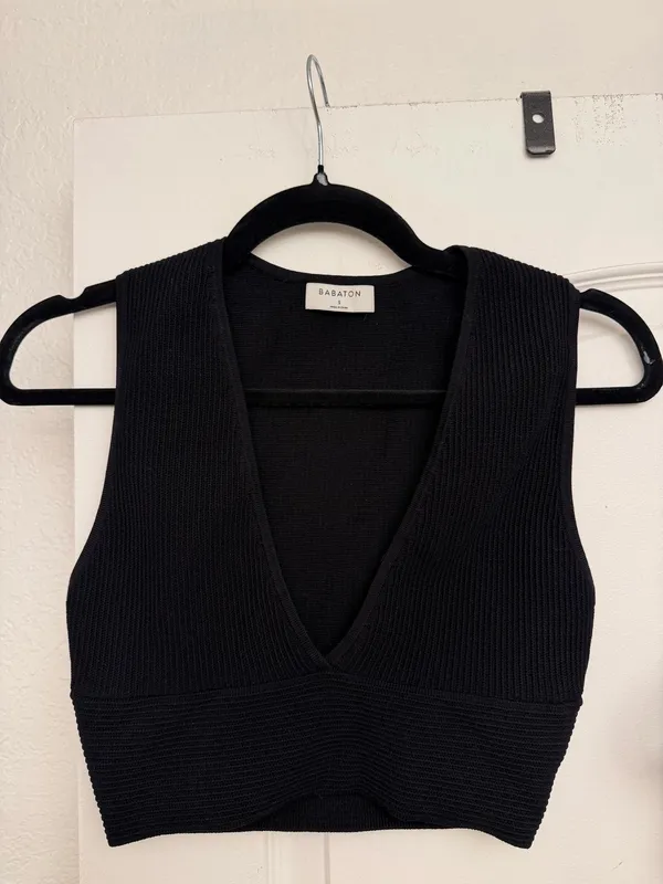Aritzia Babaton Crop Top  - Image 4