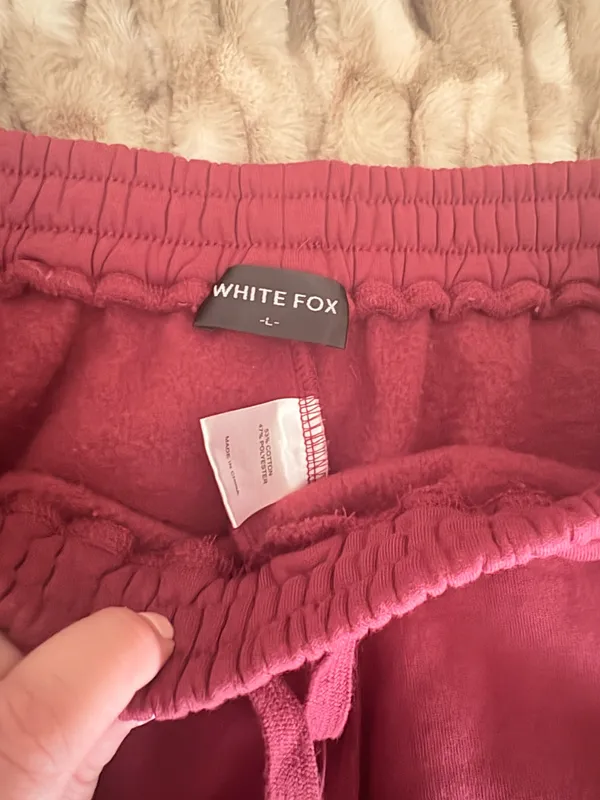 White Fox Sweatpants - Image 3