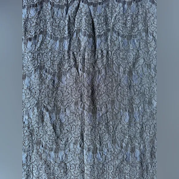 NWT Lulu's Take Me To Brunch Navy Blue Lace Shift Dress, Size Medium - Image 2