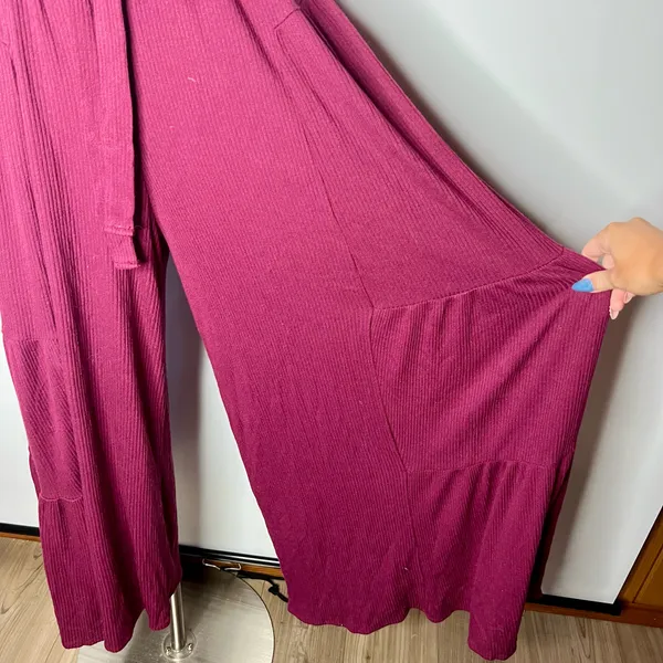 Free People Wide Leg Pants - Image 3