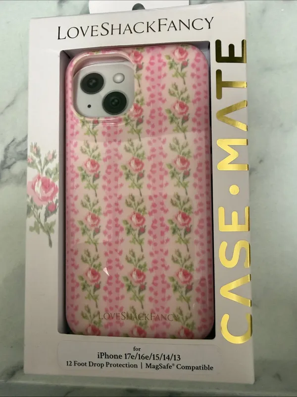 LoveShackFancy x Target - Case-Mate Blooming Heirloom iPhone 17e/16e/15/14/13 - Image 5