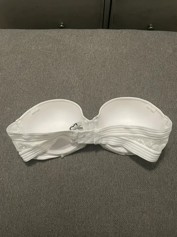 Maidenform White Strapless Bra - Image 5