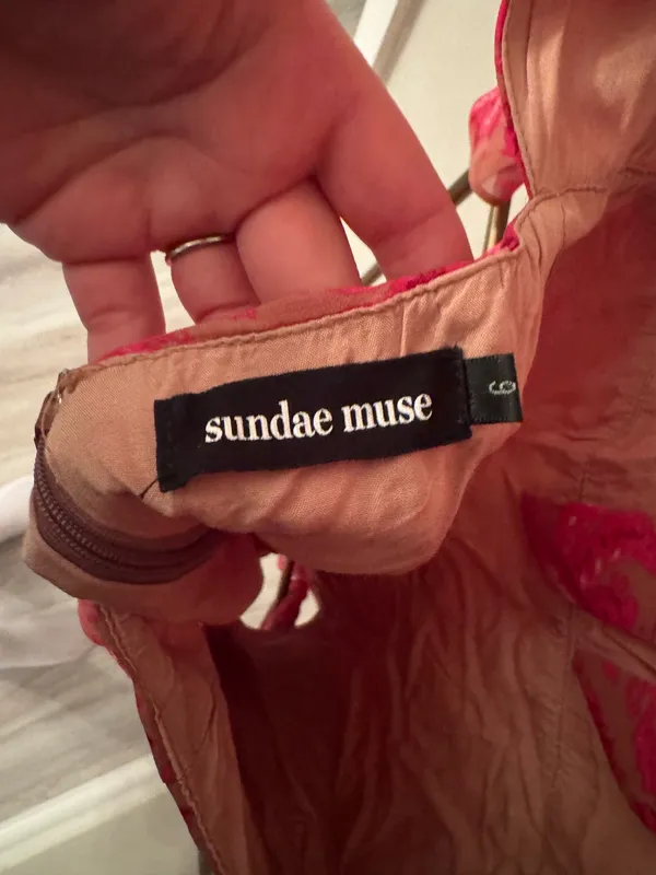 Sundae Muse Floral Dress Pink - Image 5