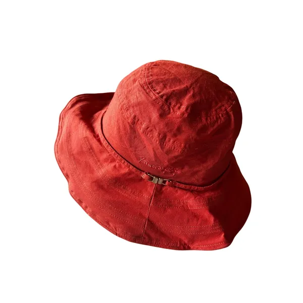 Jeff & Aimy wide brim sun bucket hat with detachable face shield - Image 2