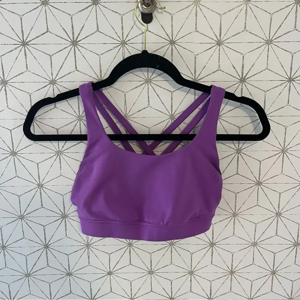Lululemon Base Pace Tight 25” Magenta Energy Bra Bundle - Image 9
