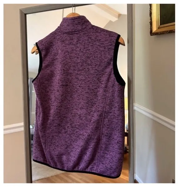 Guide's Choice Alaskan Gear Purple Fleece Vest Women's - Image 5