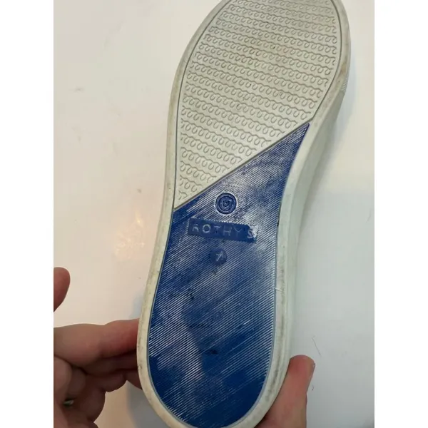 Rothy's Slip on Sneaker in off white - Image 2
