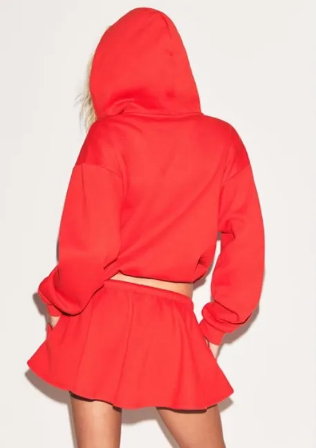 SKIMS Cotton Fleece Skirt - Image 2